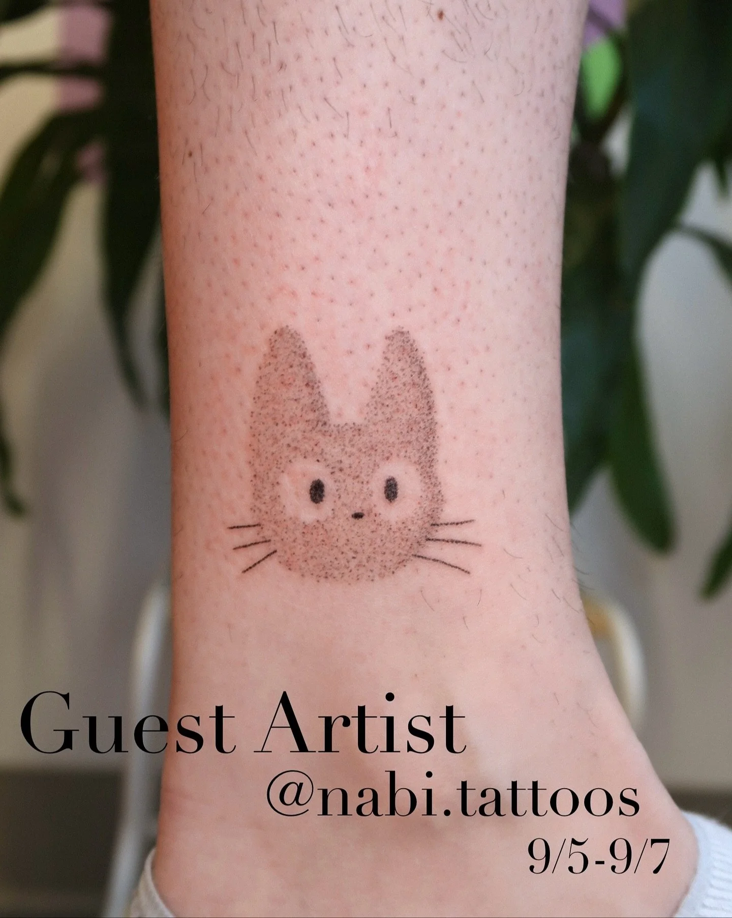 Guest Artist!

@nabi.tattoos 

September 5th ~ 7th! 

Contact the artist directly to book

Dm if you have any questions :)

#guestartist #torontotattoos #dottattoo #tattooartist #cutetattoos #tattoo