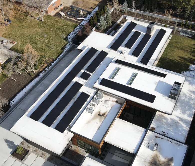 Solar on a Flat Roof