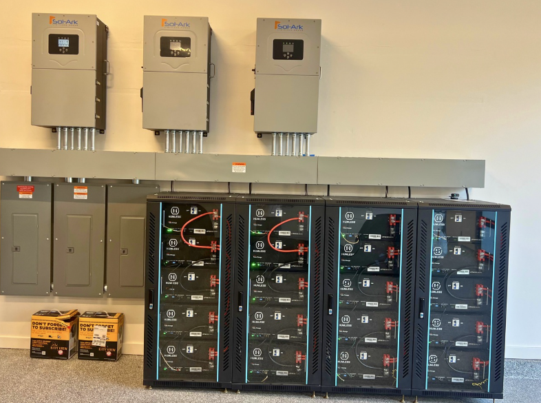 Server Rack Battery System