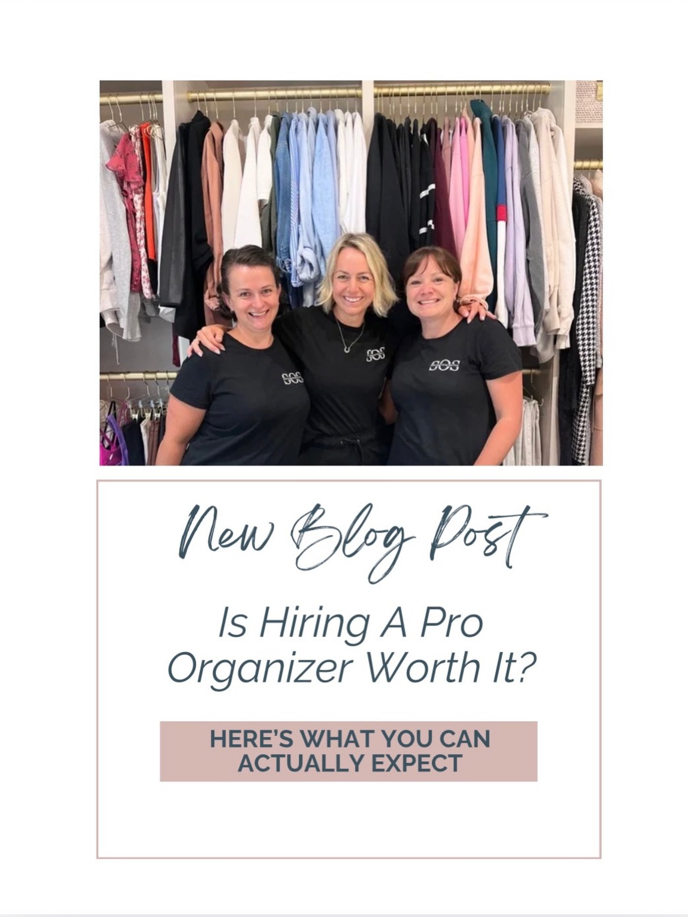 If time is our most valuable resource, why are we wasting so much of it searching for things we own, love, use, and need - but can&rsquo;t find or access. Seems silly, doesn&rsquo;t it?

In my latest blog post, I break down the investment of hiring a