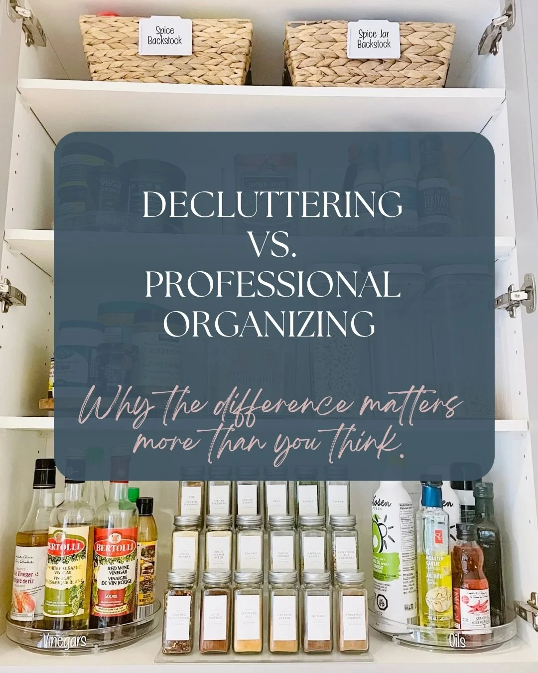 Decluttering is powerful - but it&rsquo;s only part of the process.

Letting go of what you don&rsquo;t need creates space, but without the right systems in place, it&rsquo;s easy to fall back into old patterns.

That&rsquo;s where the real value com