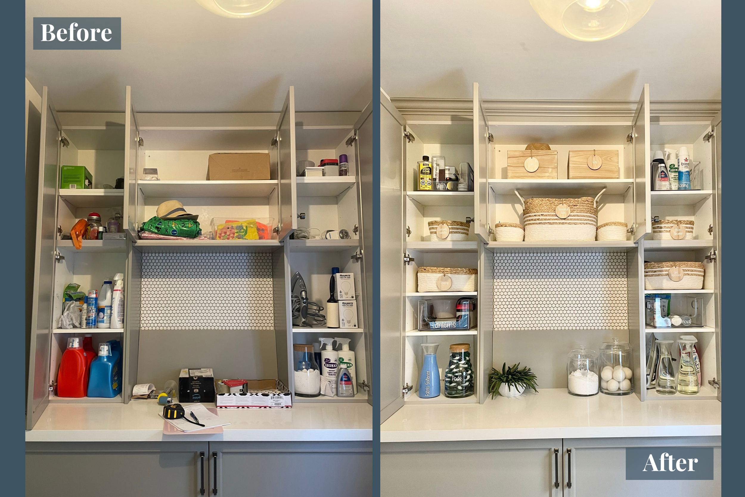 Laundry Room Organization