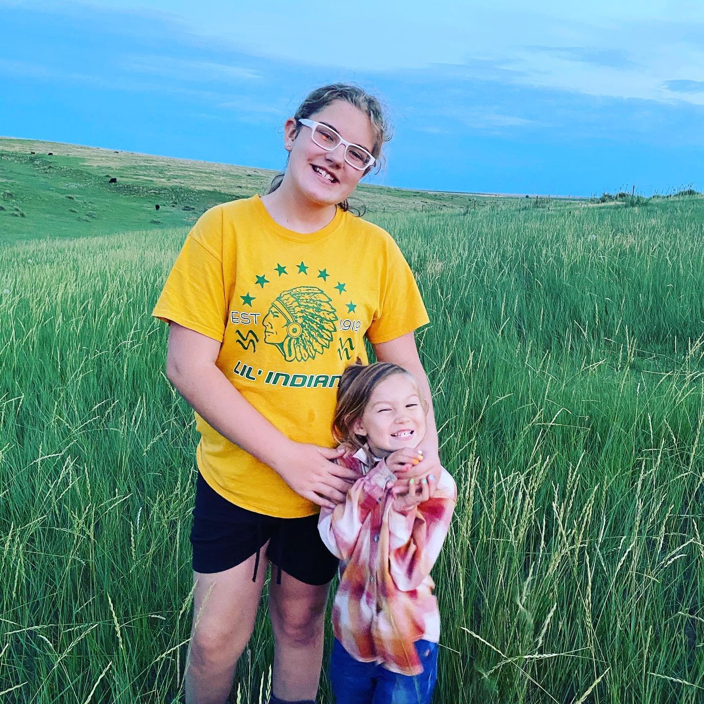 My girls Wilkening pasture.jpg