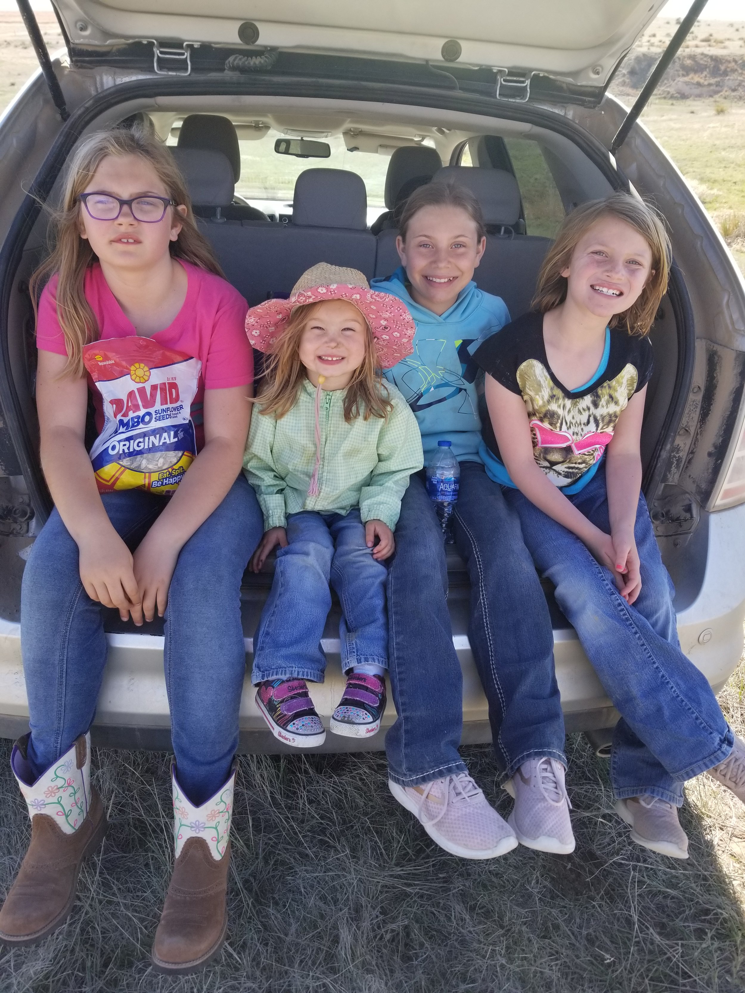 The girls fixing fence.jpg
