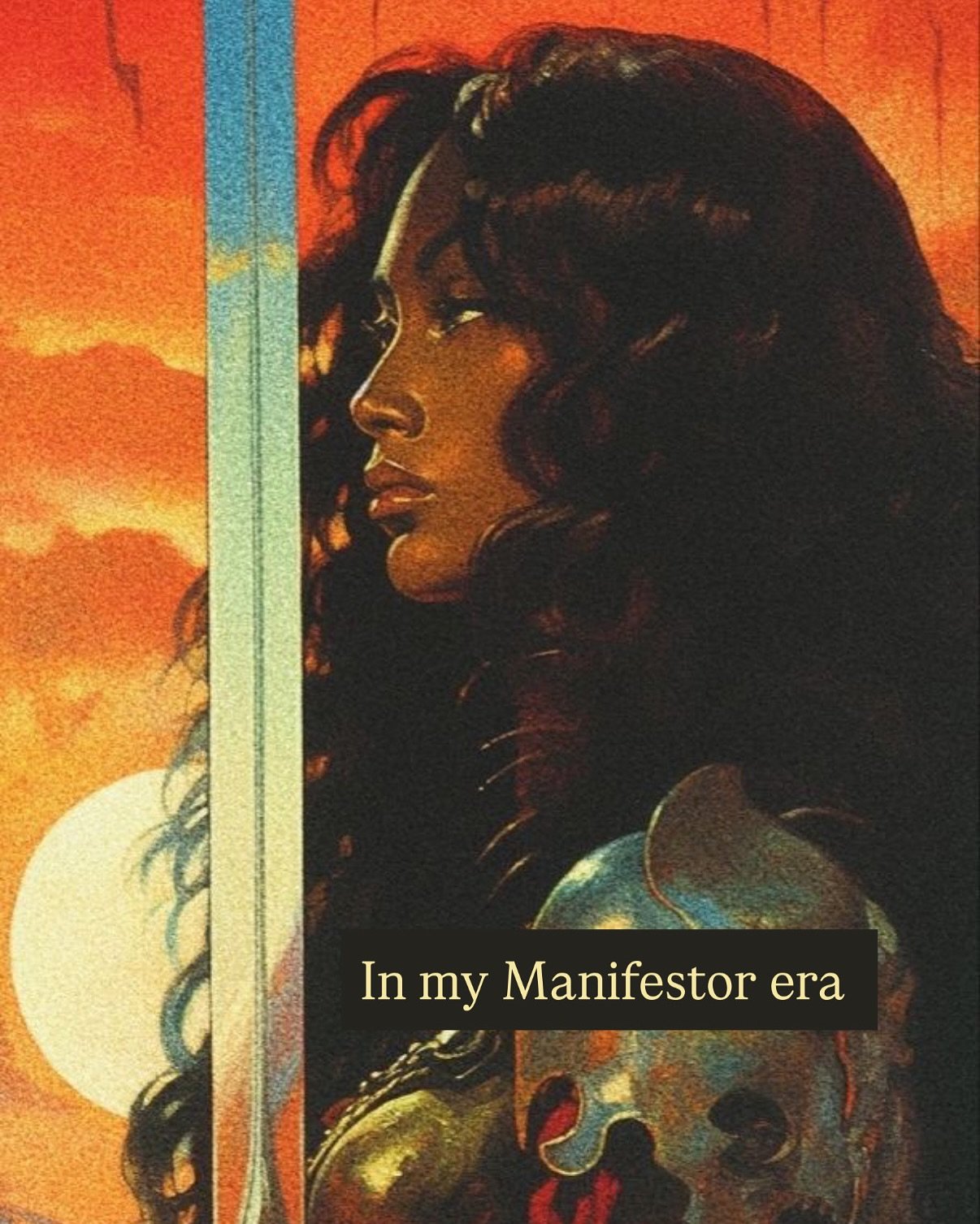 The Manifestor 🗡️ 

She is the ultimate it-girl. There&rsquo;s nobody as somebody as her. Even through the veil she pulls over as she attempts to move in secrecy, her impact is undeniable. 

She demonstrates the true meaning of empowered independenc
