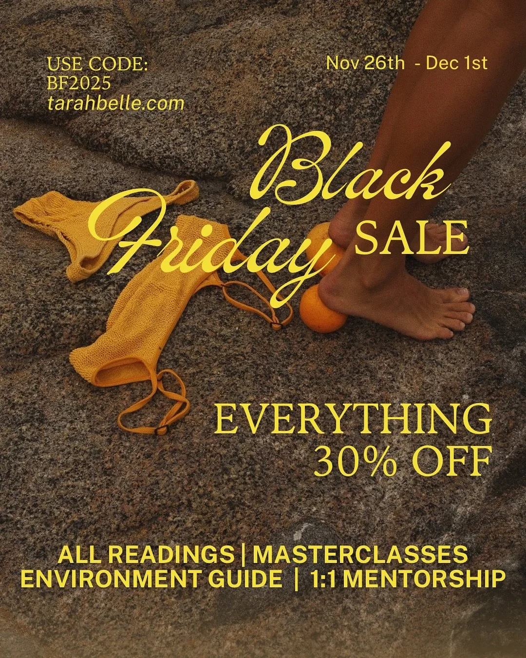 My end of year sale is here &mdash; the biggest sale of the year! Mostly, this is a thank you to everyone who has supported me along the way, you are my rocks 💛 

My prices will be going up in the new year, so if you&rsquo;ve been wanting to get a r