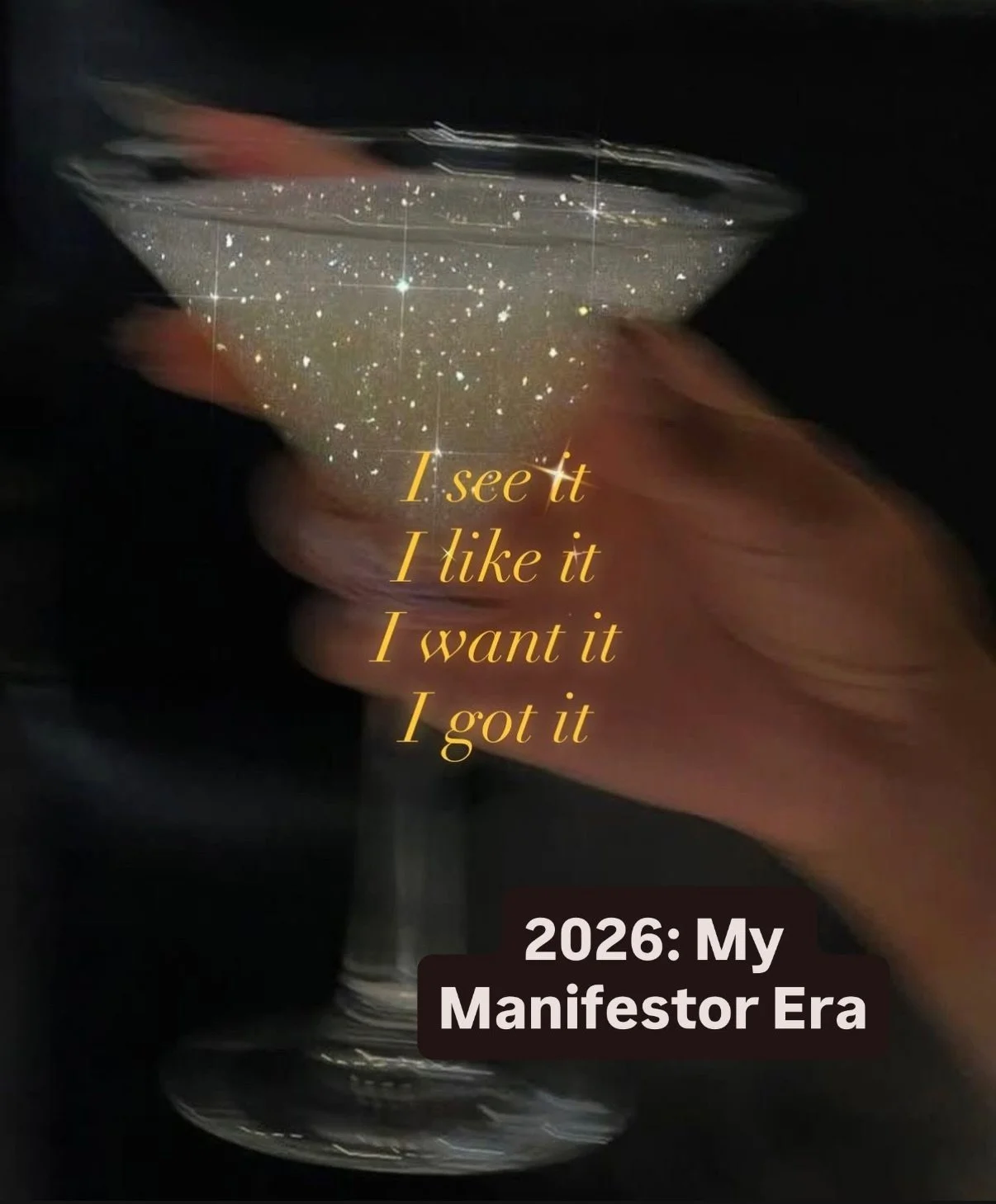 BRB it&rsquo;s 2026 &amp; I&rsquo;m in my MANIFESTOR ERA 💅🏼❤️&zwj;🔥🧚🏾&zwj;♀️💫