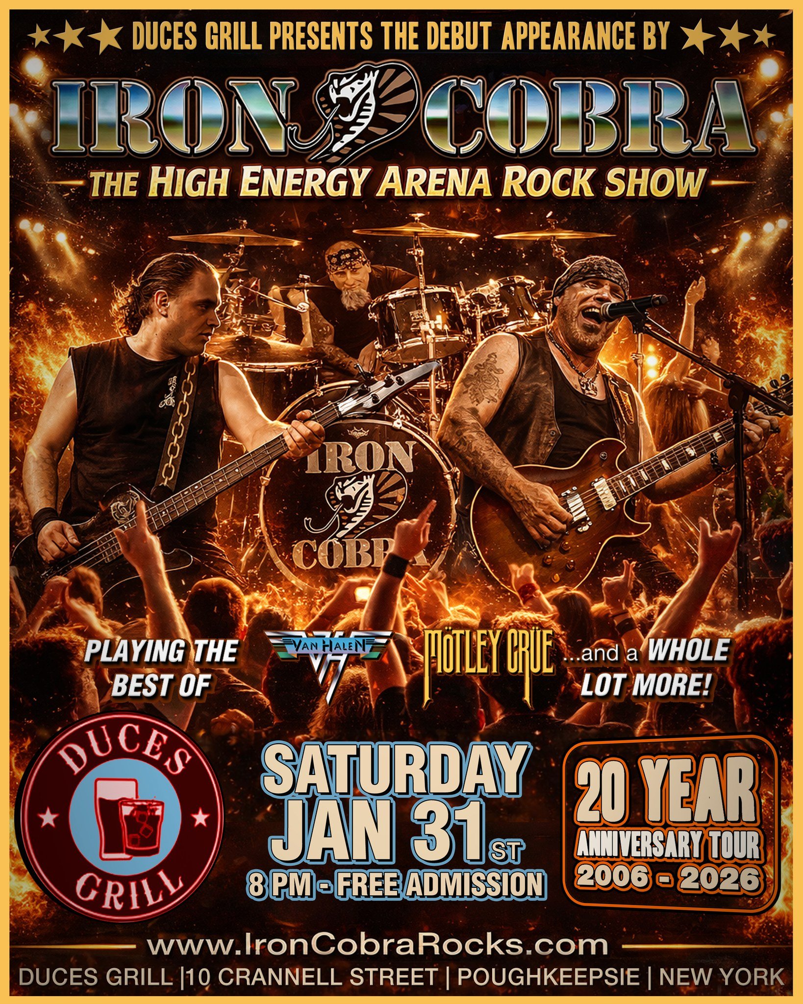 Live Music - Iron Cobra