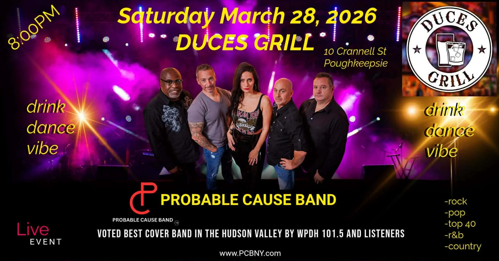 Live Music - Probable Cause