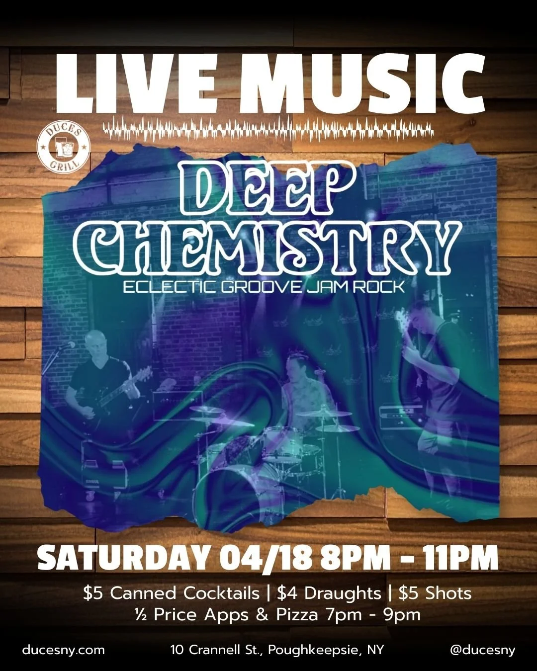 LIVE MUSIC - Deep Chemistry