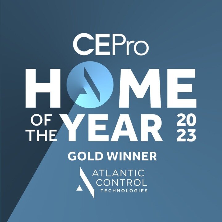 ACT has taken home the gold! Congrats to our hardworking team for completing another award winning install.

Since its launch CE Pro 100 has showcased some of the country's most exceptional Integrators. Atlantic Control Technologies is proud to be na