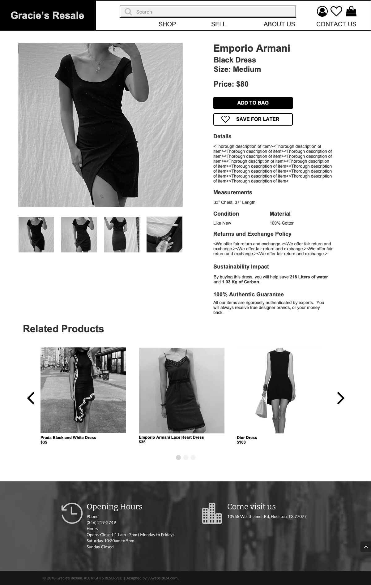 Product Detail Page