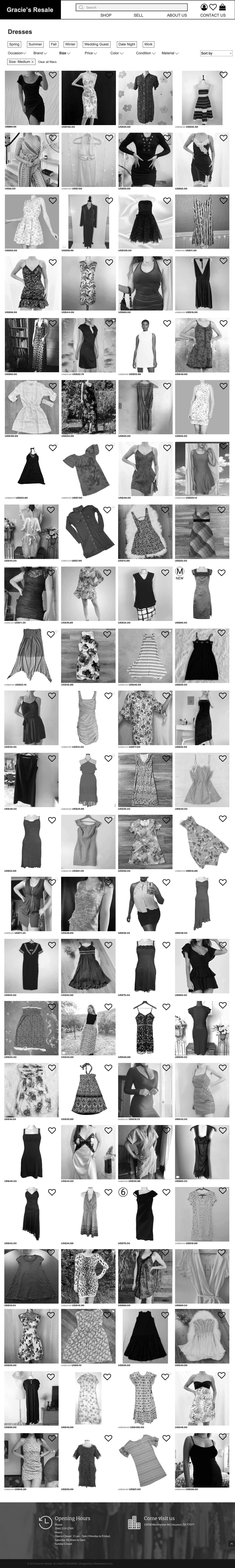 Medium Dresses Product List