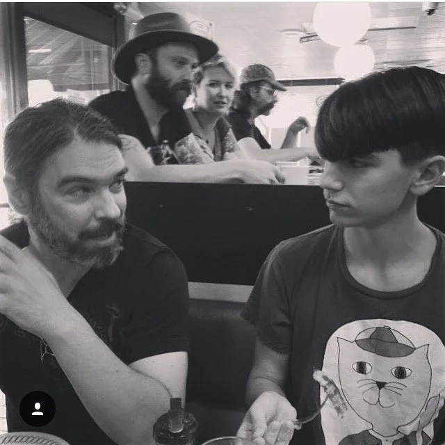 Taken at a Waffle House on the "King Kerowax" tour with Jack Kerowax and Madison King. Pictured from L to R Nathan Adamson, Garrett Padgett, Madison King, unkown diner, and Nash Griggs. 