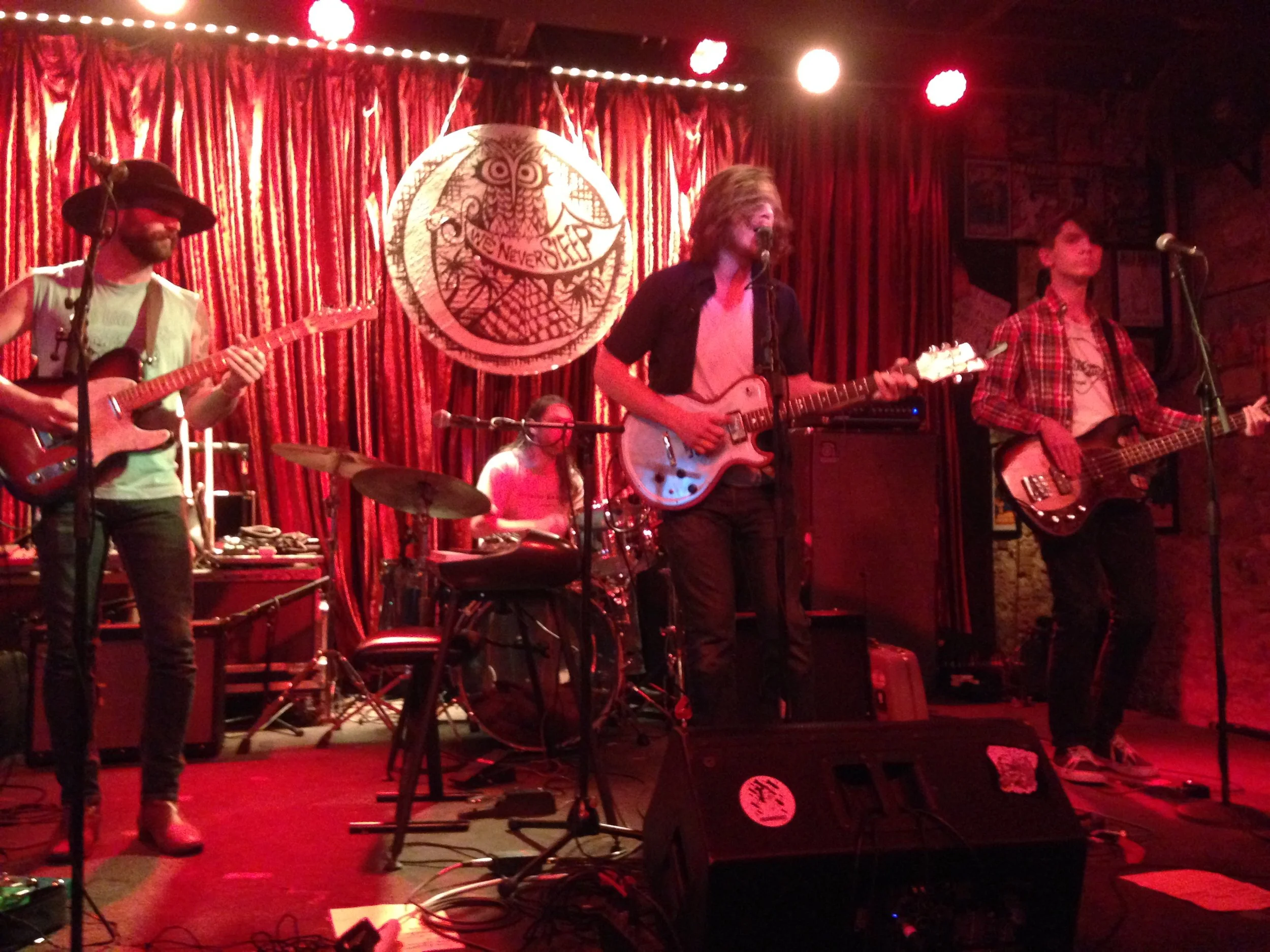 Jack Kerowax playing at Three Links in Dallas, TX the night after Bravo Max wrapped on tracking Bullfighter Blues.