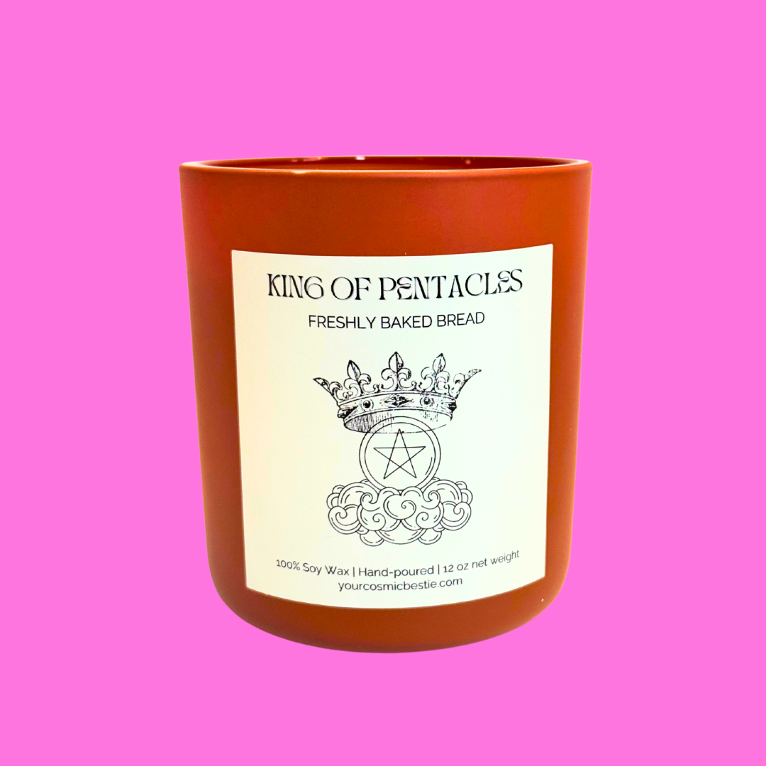 King of Pentacles Candle