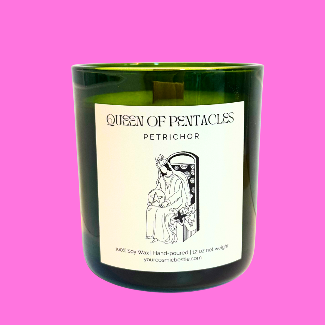 Queen of Pentacles Candle