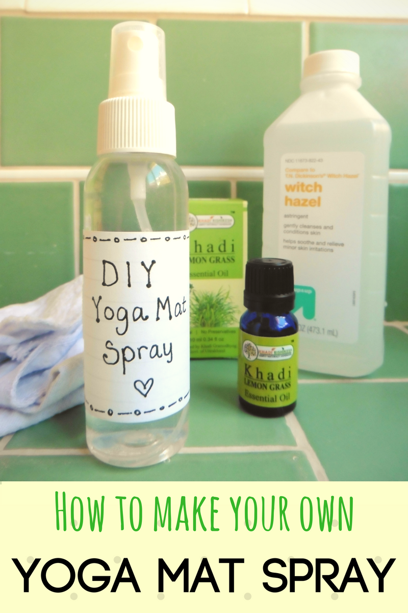 DIY Yoga Mat Spray  How to Clean Your Yoga Mat — Katia Yoga