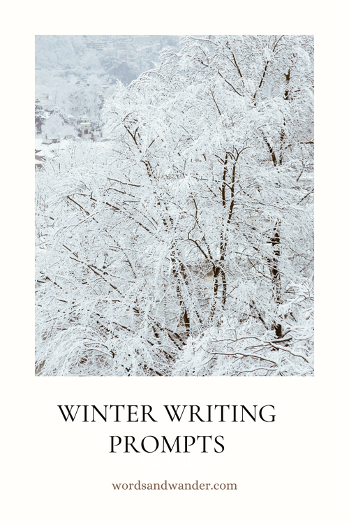 Winter Writing Prompts — Words & Wander