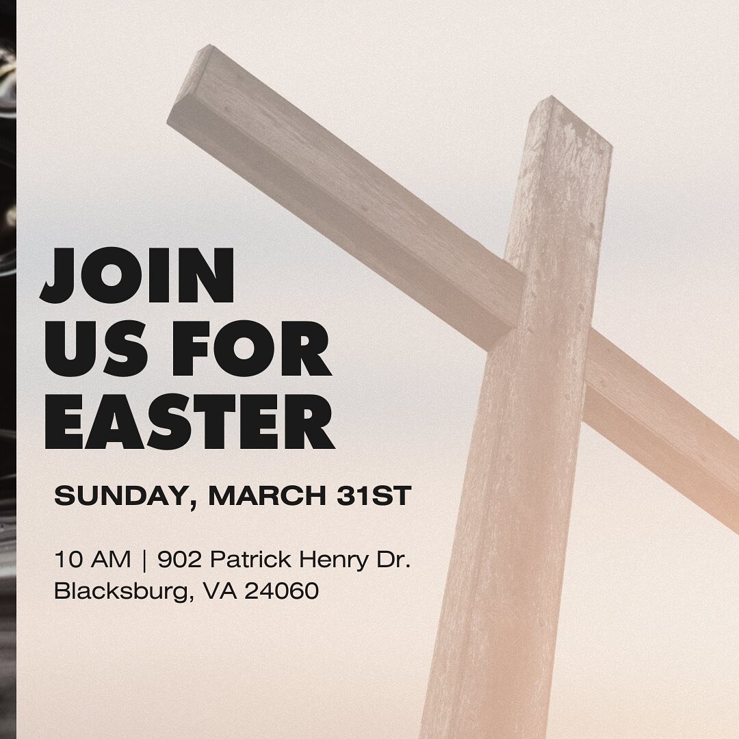 We hope you&rsquo;ll join us this Sunday at 10 AM for our Easter service. ✝️

We&rsquo;re looking forward to celebrating the resurrection of Jesus, hearing teaching from the Bible, and worshipping together! Ascent Kids will resume as normal, with age
