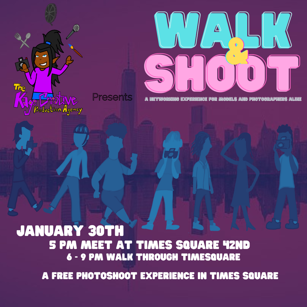 Walk and Shoot Times Square 