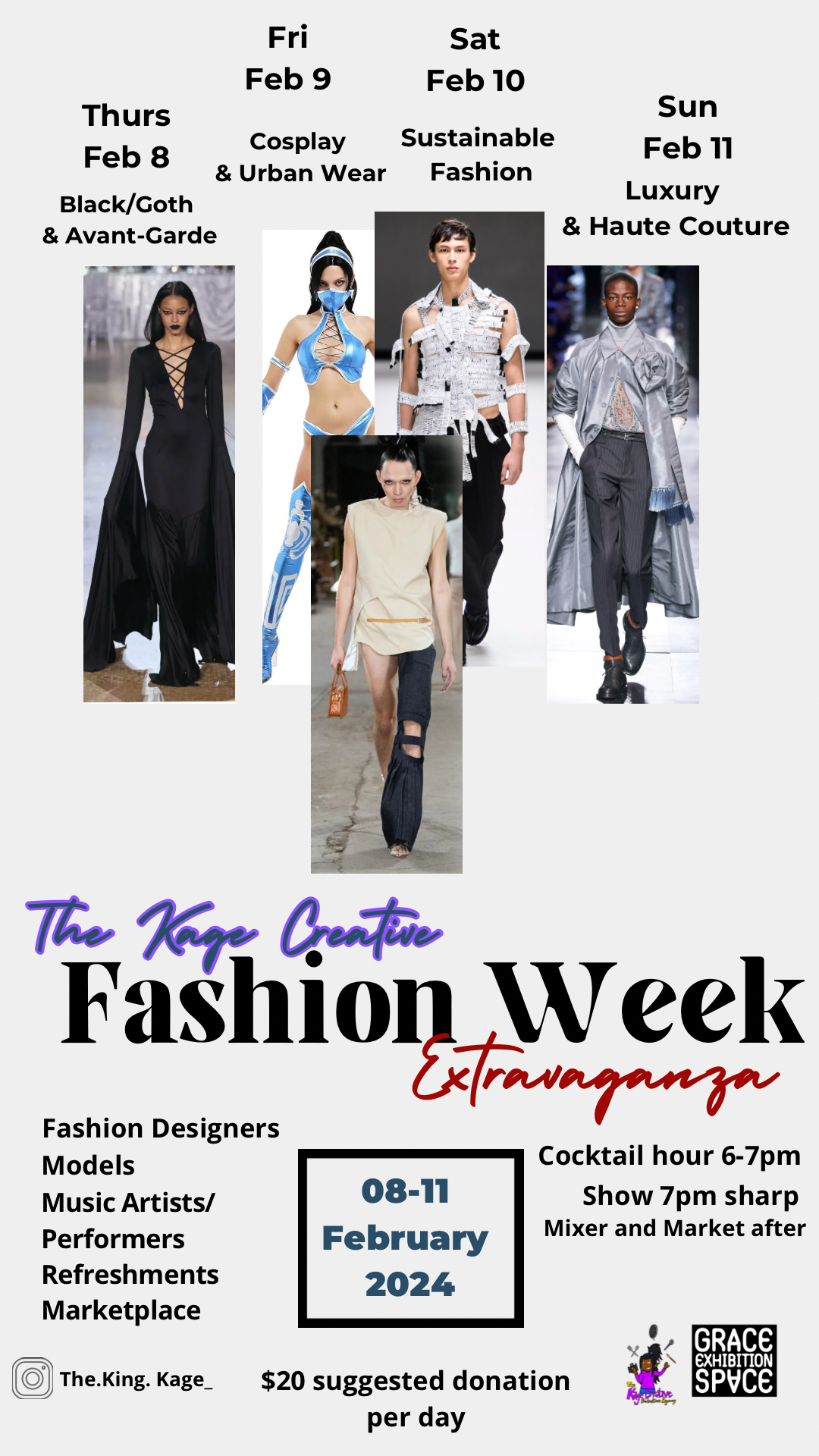 The Kage Creative Fashion Week Extravaganza