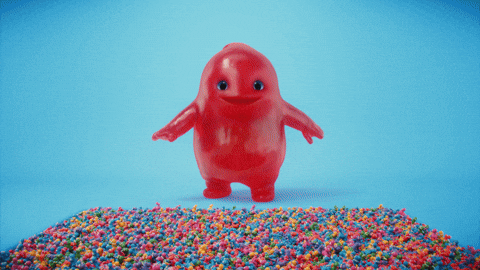 Cannonball Jumping GIF by NERDS Candy.gif