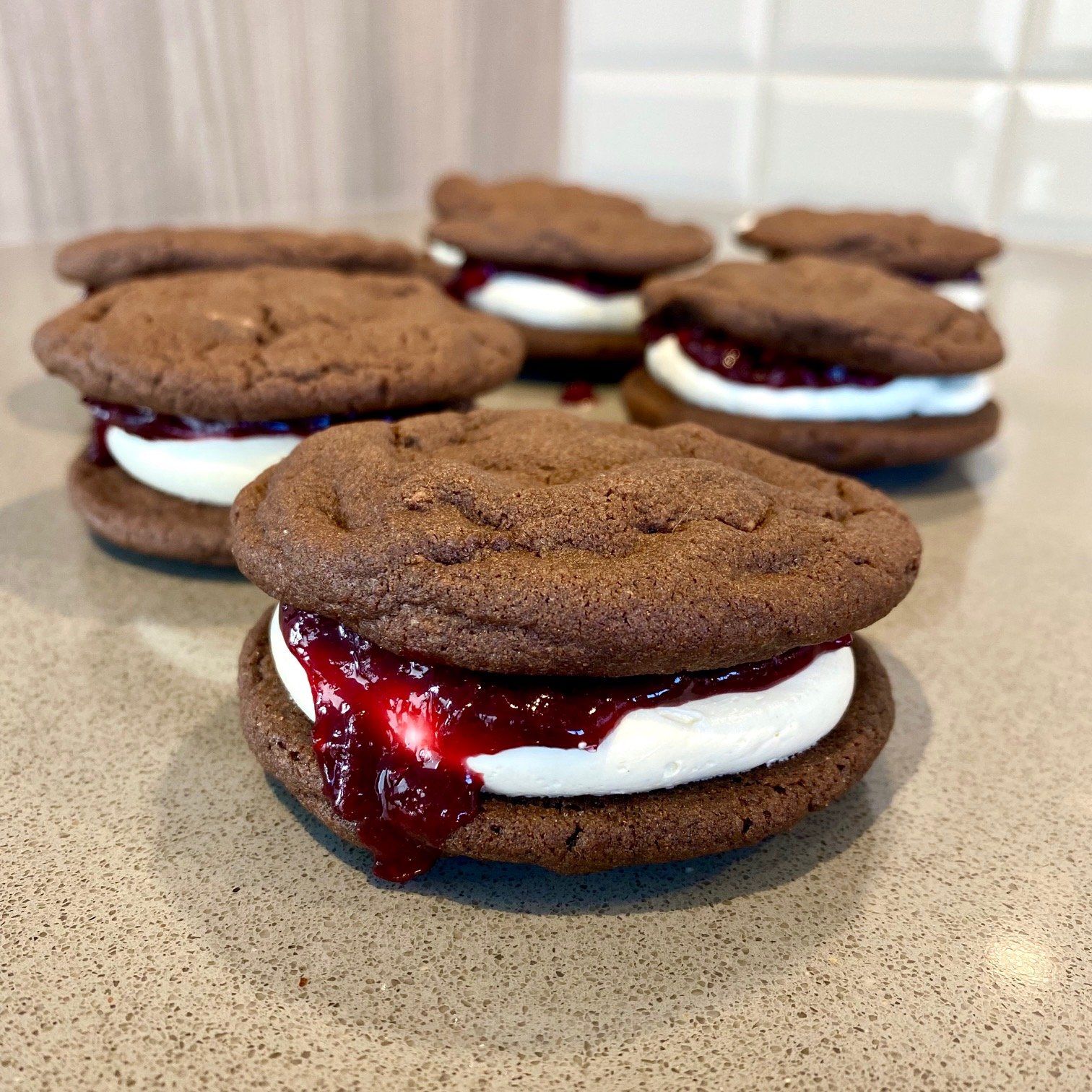 Black Forest Cookie Sandwich