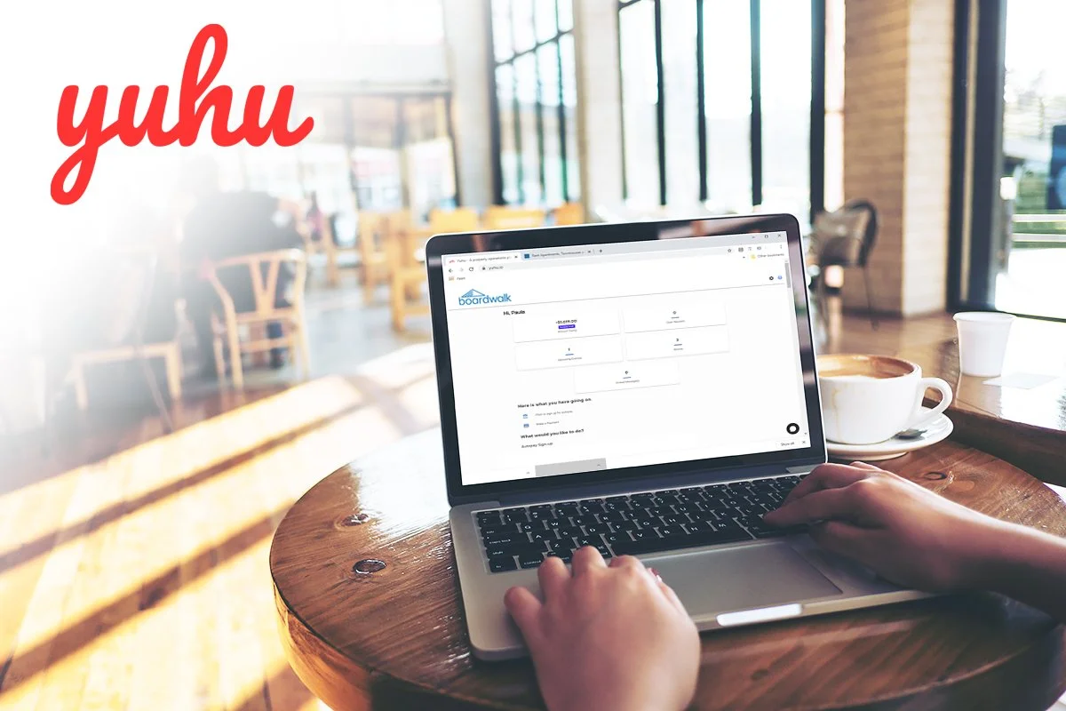 Resident portal to pay rent, book shared spaces, and to request building maintenance.