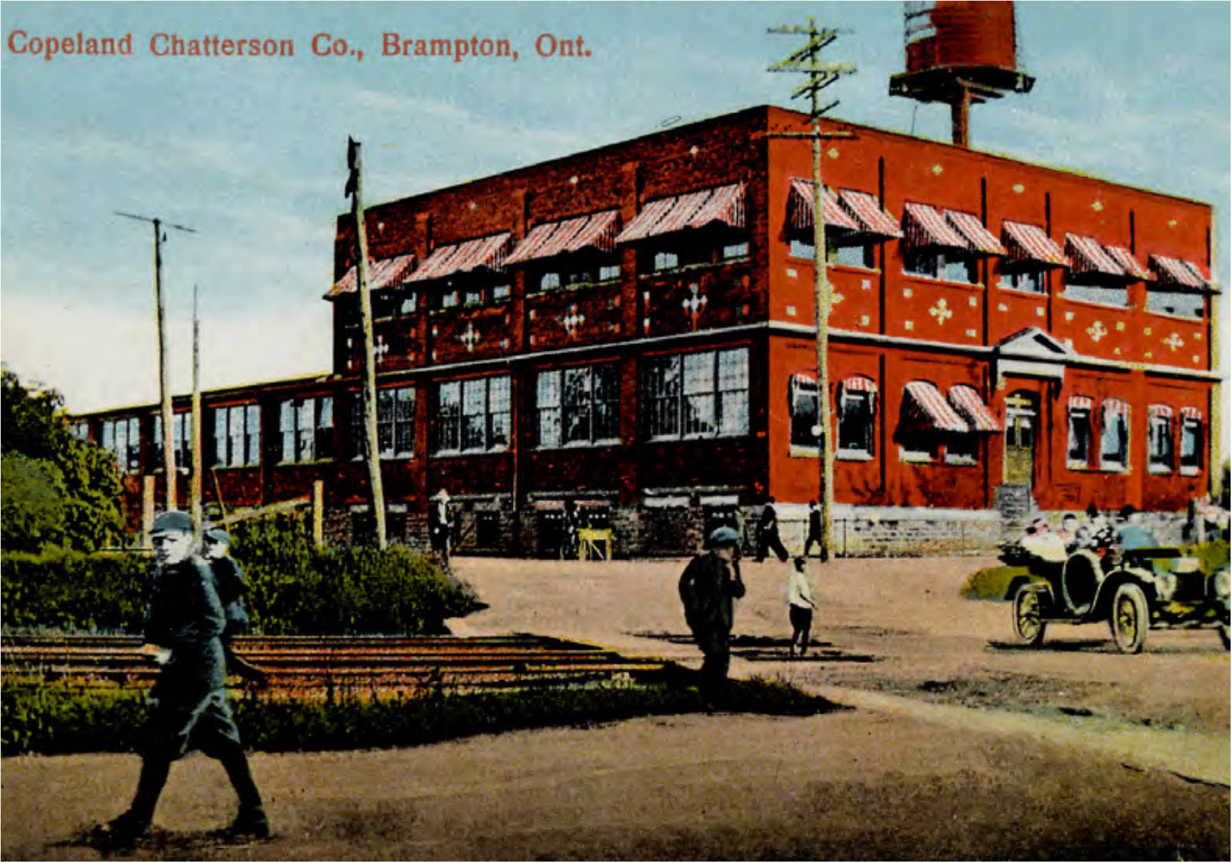 The original Chicago-style red brick facade is preserved in the final structure.