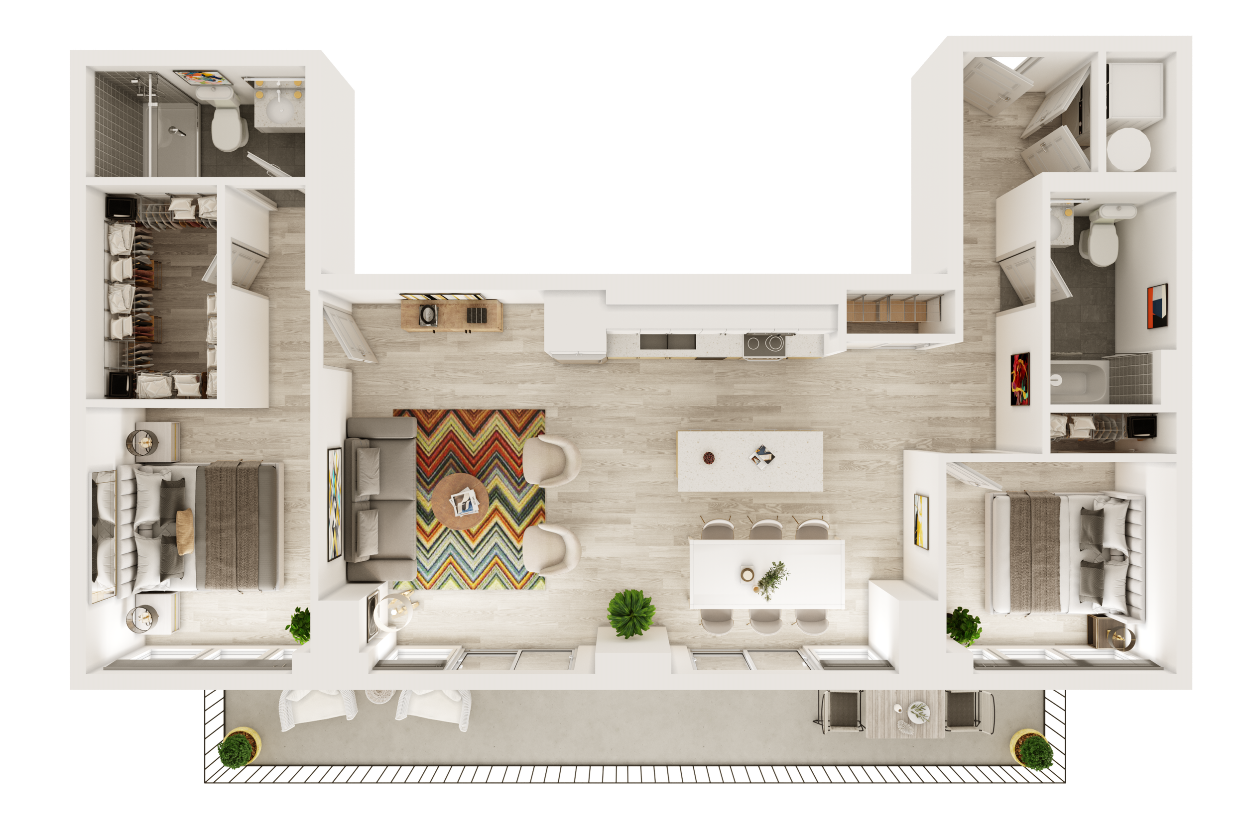 Two Bedroom Apartment 1