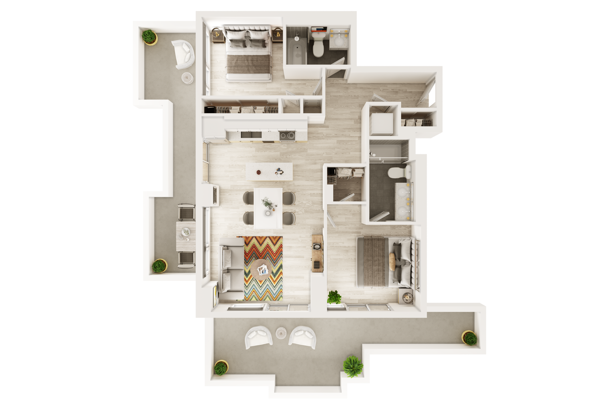 Two Bedroom Apartment 4