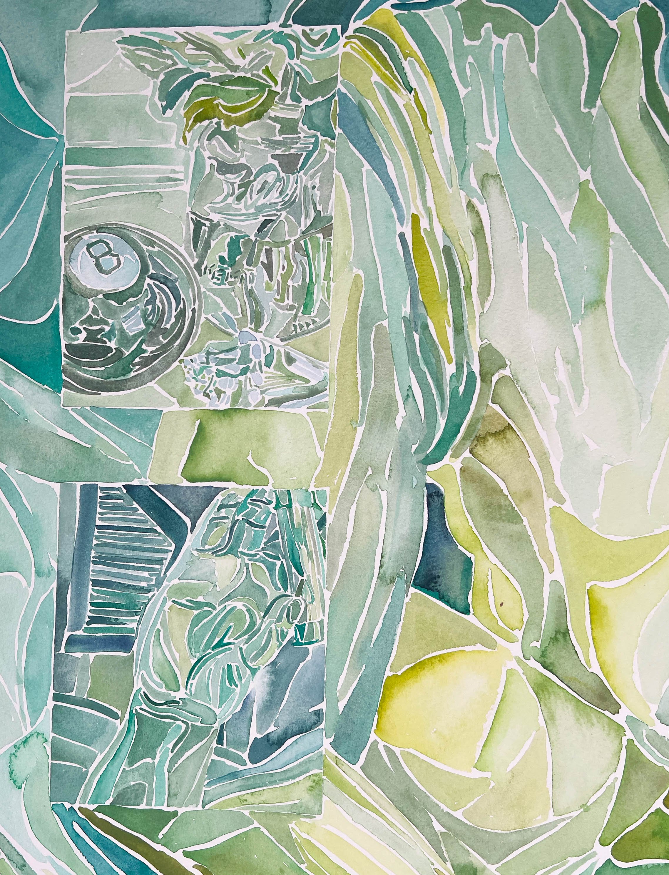 As an omen, detail