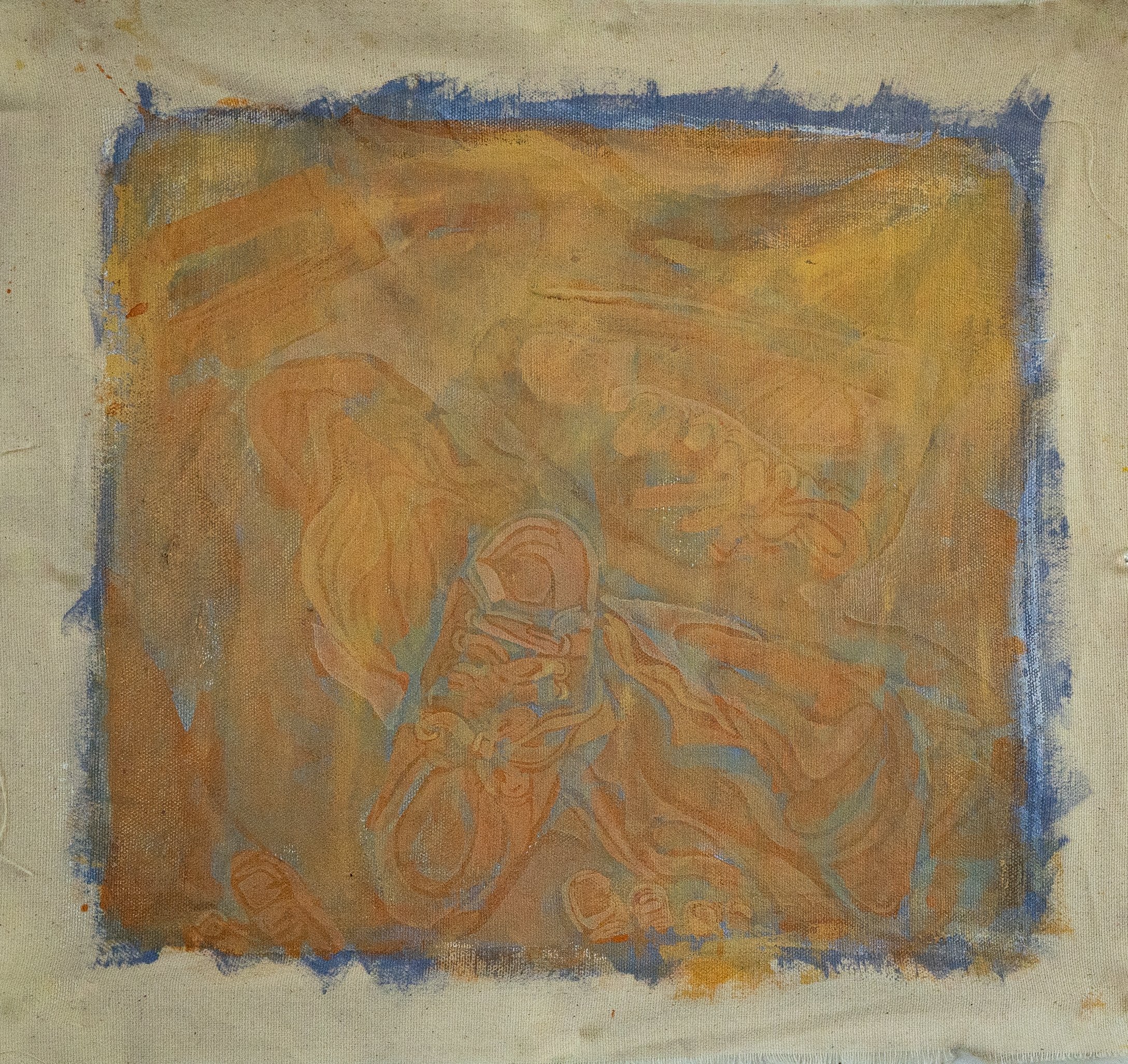 How’d you get so tangled up?
Acrylic and watercolor on canvas
2023
13 x 13