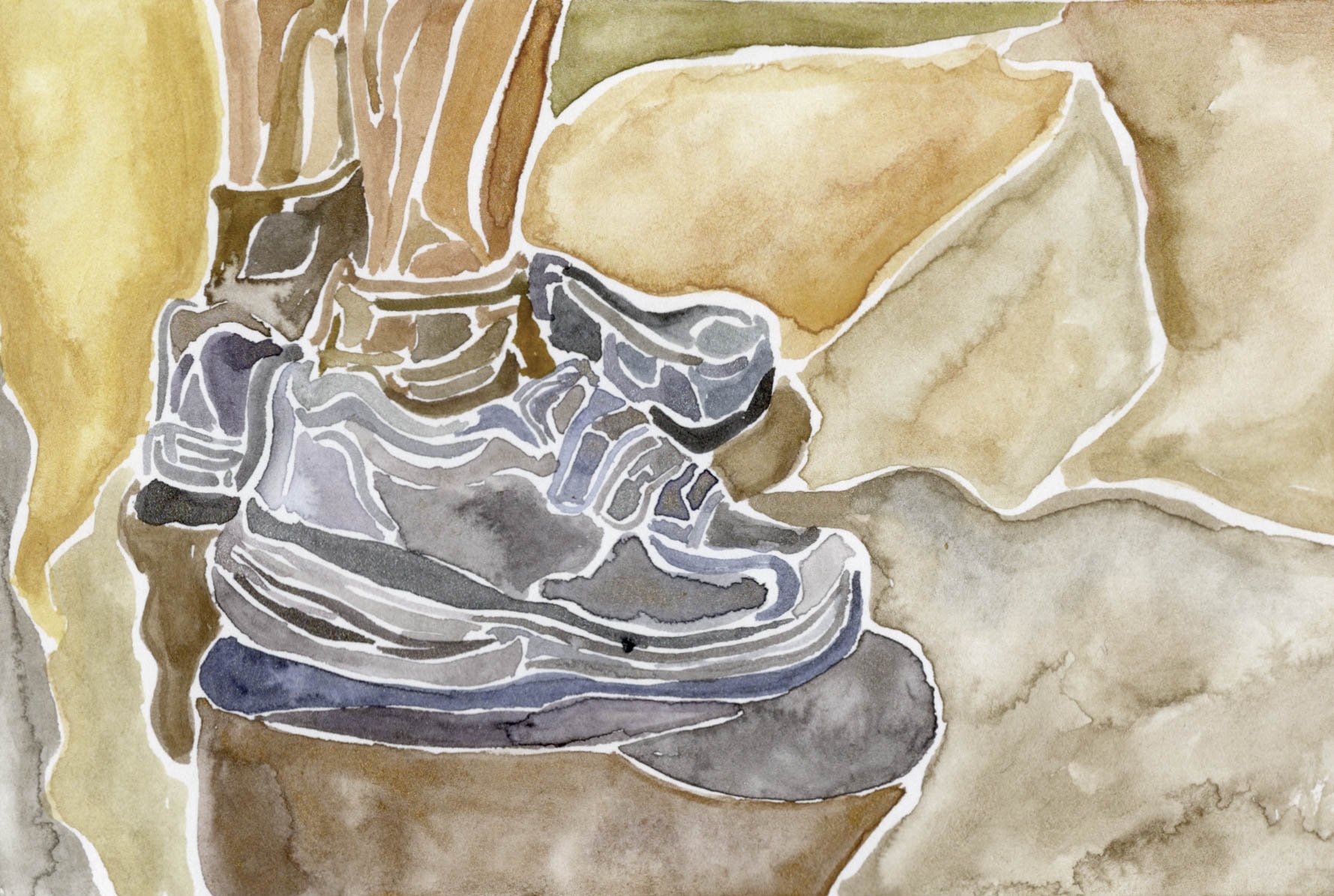 What's Missing, no. 1
Watercolor on paper
2024
4 x 6
