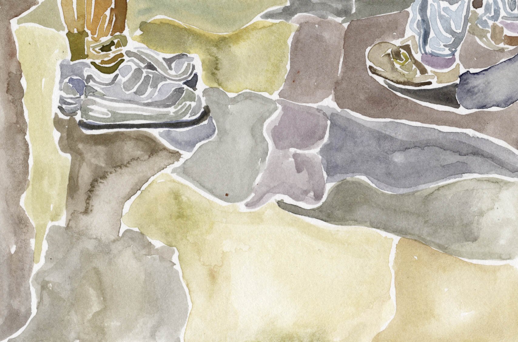 What's Missing, no. 4
Watercolor on paper
2024
4 x 6