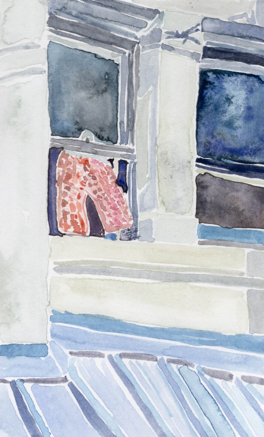 All sounds can become instruments
Watercolor on paper
2024
5 x 3.5