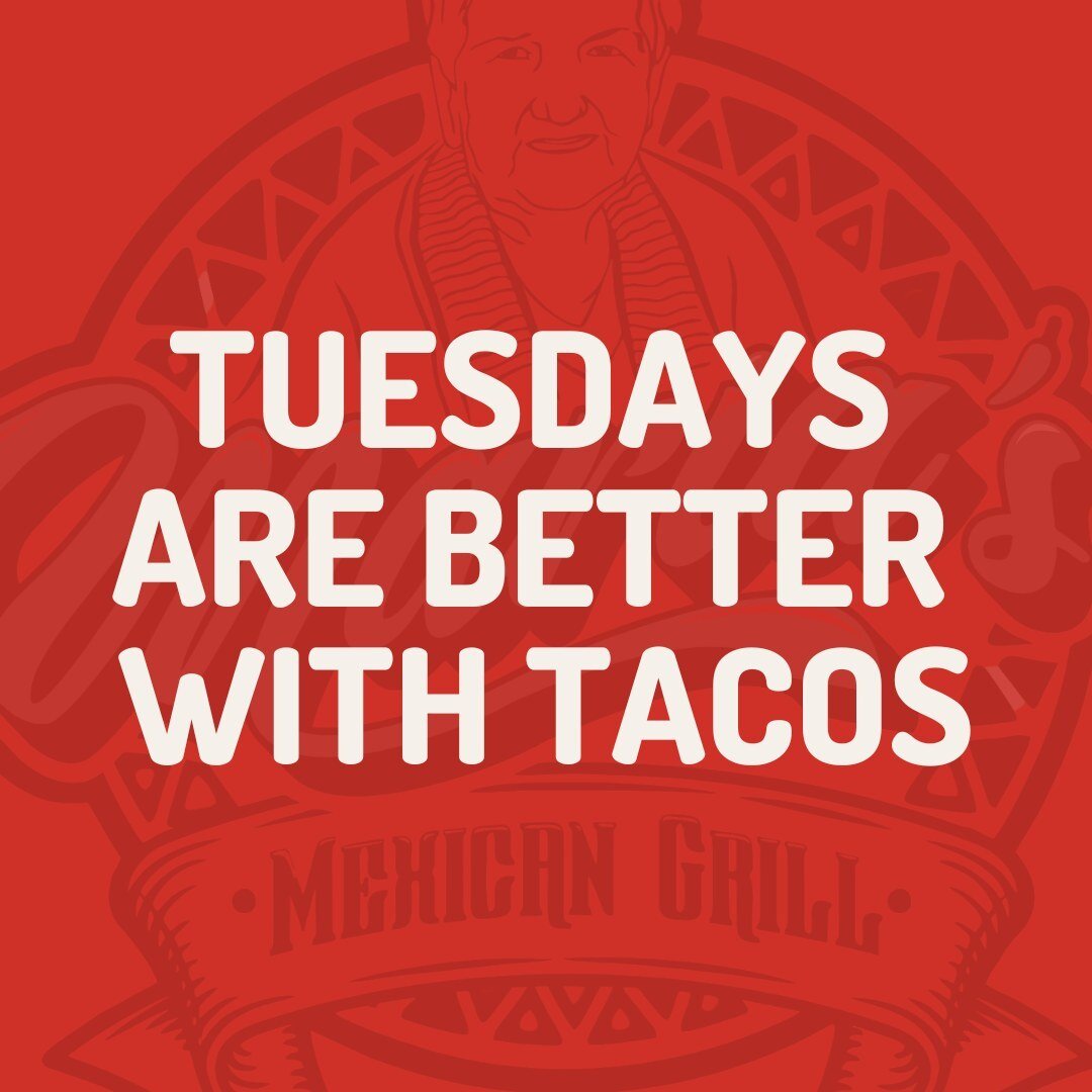 You already know what day it is! 😜🌮

Call now to place your order. Or place your order online and get it DELIVERED!

📱 (734) 307-7248
💻 mariasmexicangrillmi.com
&bull;
&bull;
&bull;
#mexicanfood #mexicanrestaurant #downrivermichigan #tacos #tacos