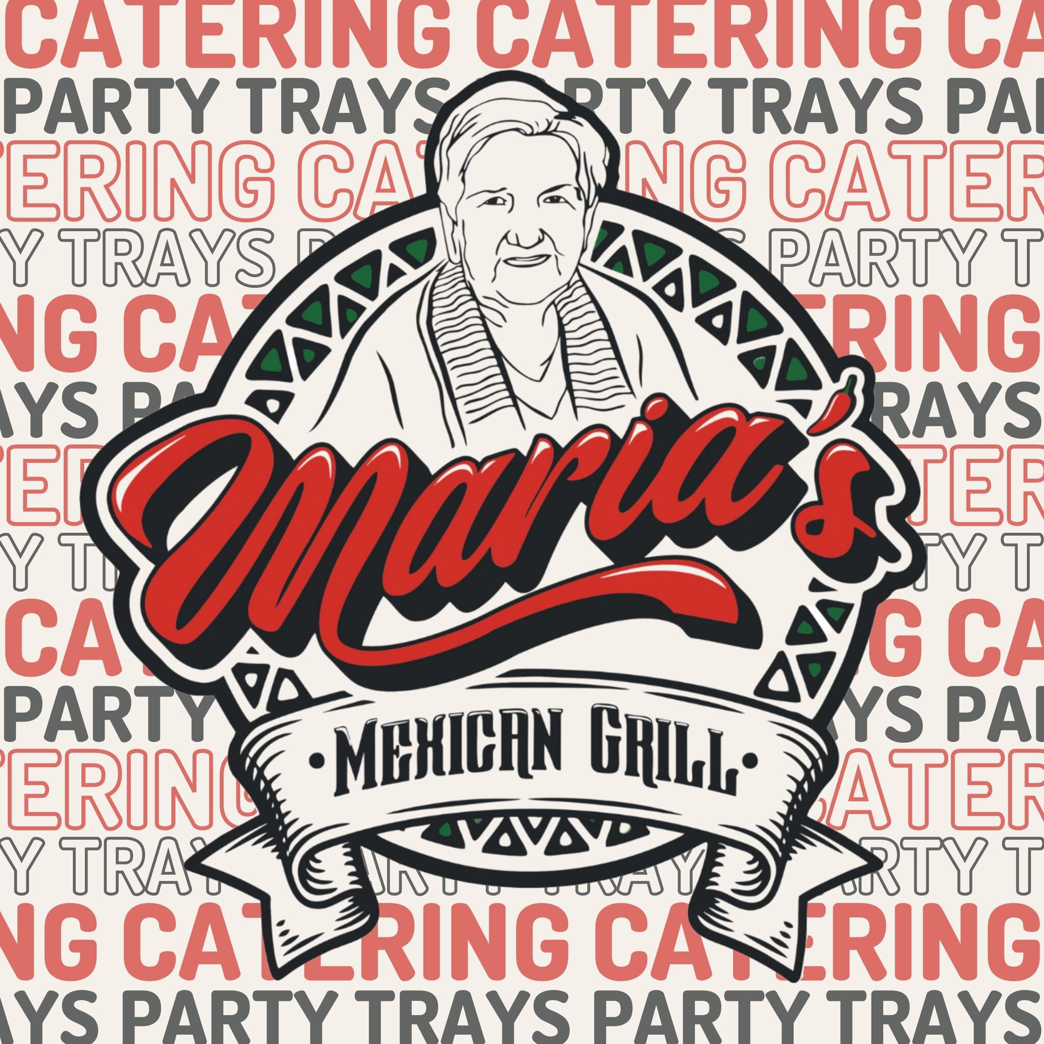 Summer party season is coming fast! 🥳

If you are in need of catering* or party trays, Maria's has got you covered! 

Contact us today for catering rates and check out our party tray menu on our website at the link in our bio!

*All catering inquiri