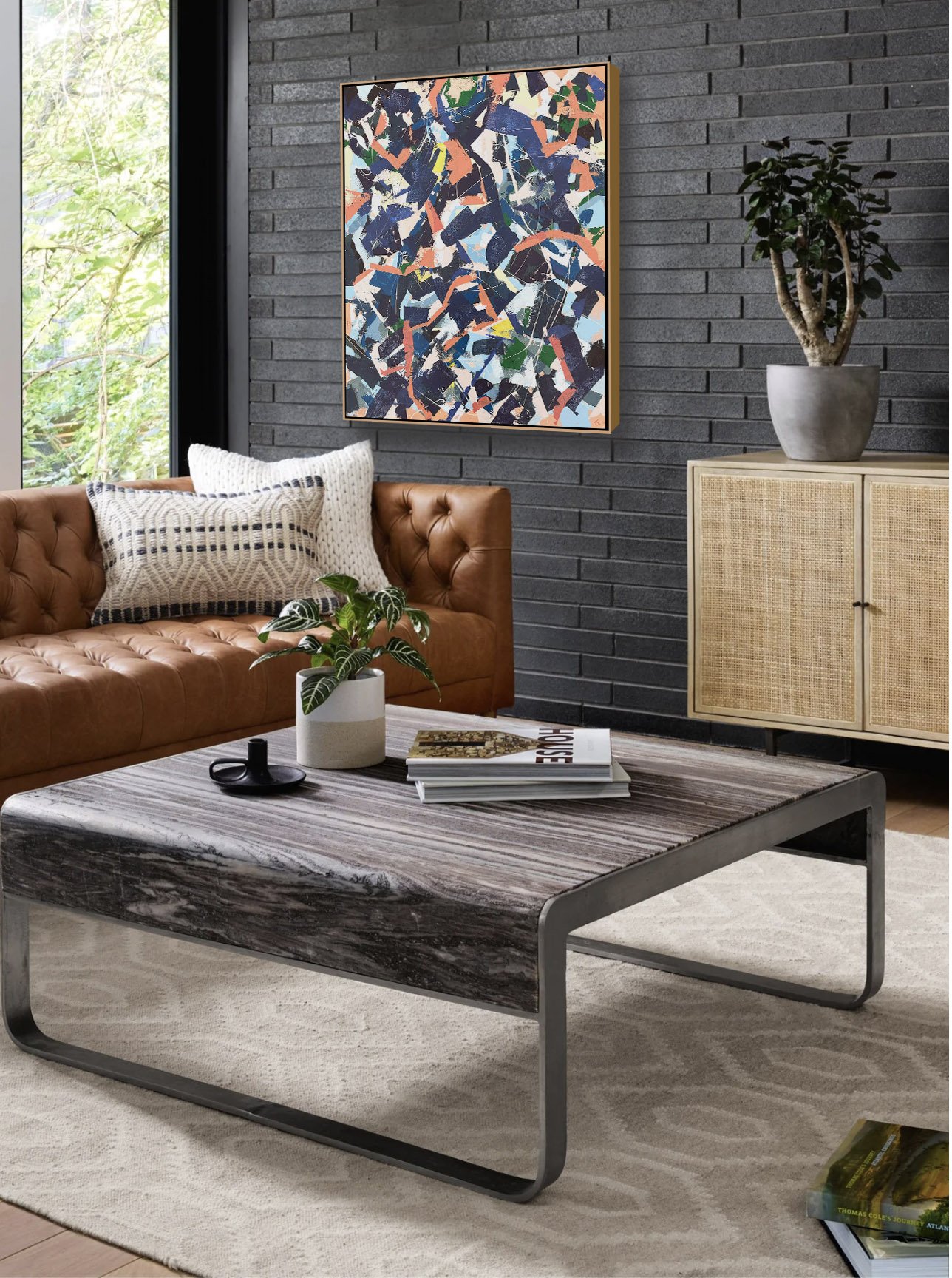 A Very Friday Thursday
30'' x 36'' (76.2cm x 91.44cm)
$2700 - Email for details