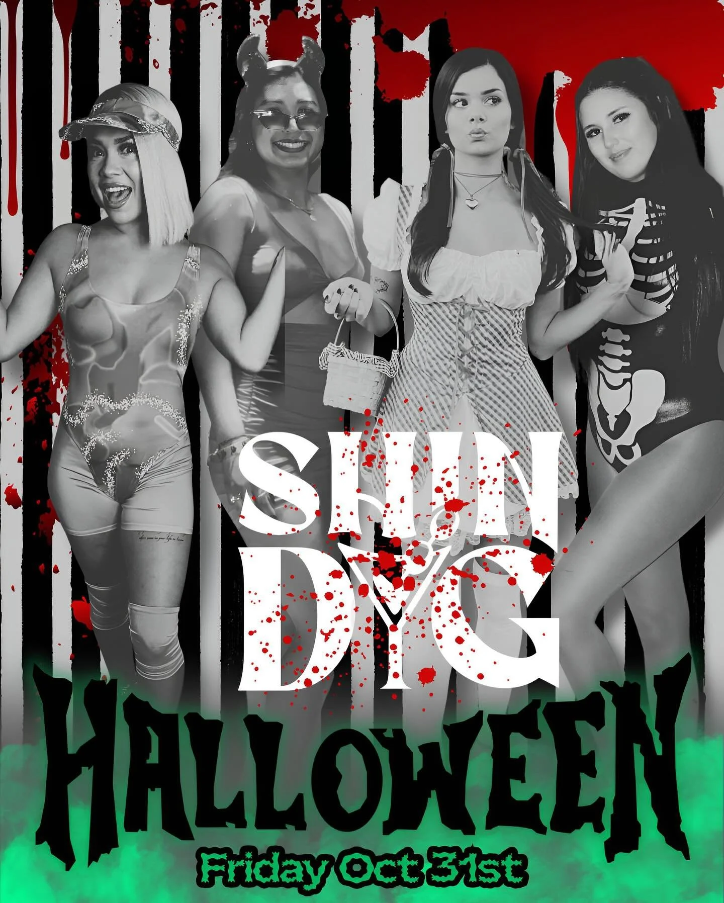 ππΈοΈ Join us at Shindig this Halloween! π»β¨
It’s going to be a spooktacular night with your favorite crew behind the bar, delicious eats from our scratch kitchen, and frightfully good drinks flowing all night long πΈπ·οΈ
Come for the boos, st