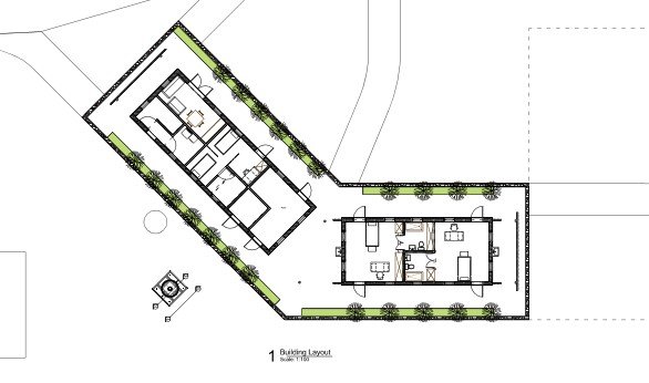 Building layout developed (early 2022)