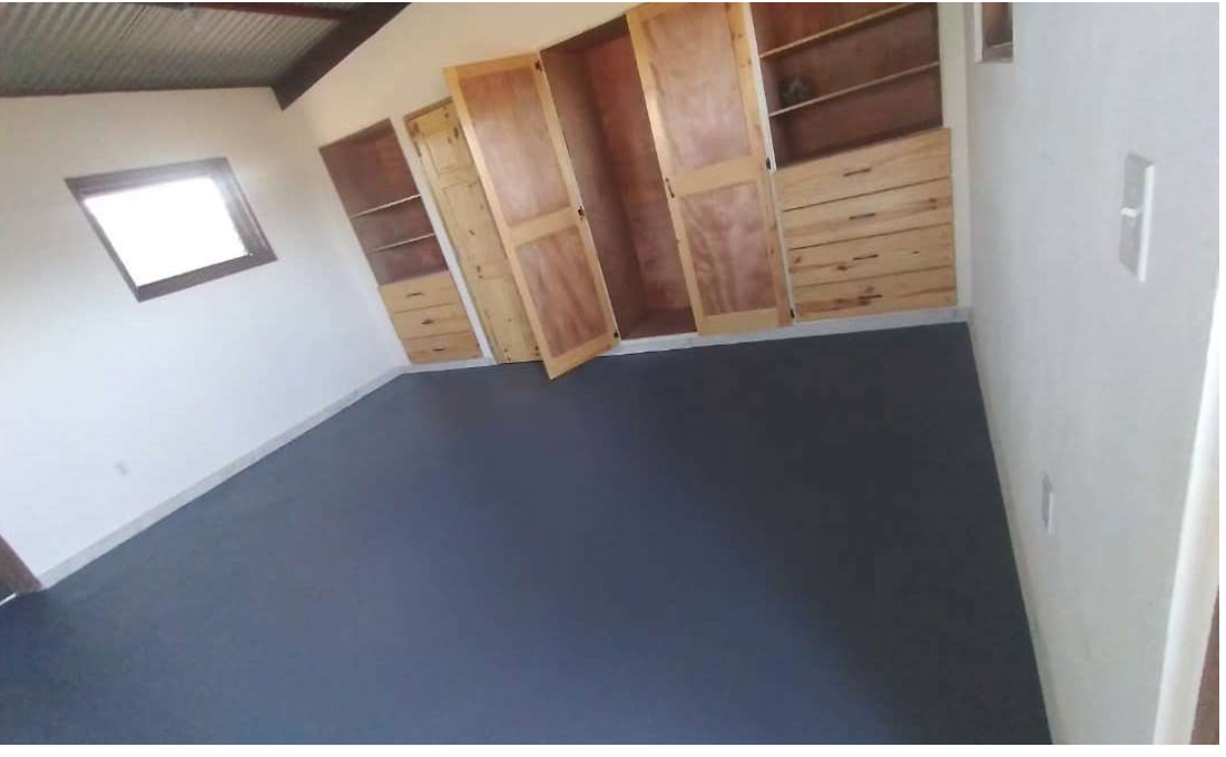 Finished interior (typical).