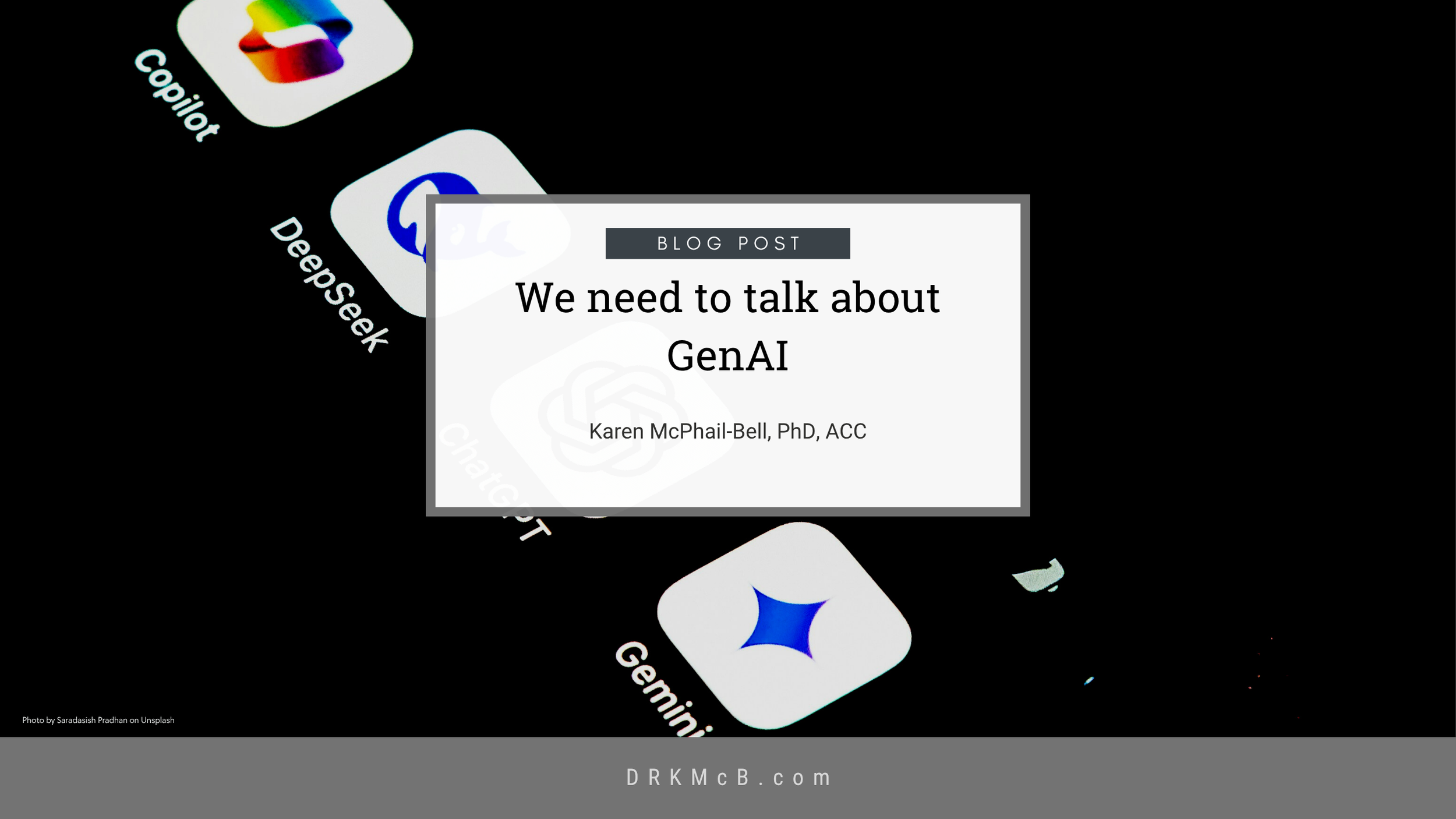 We need to talk about GenAI