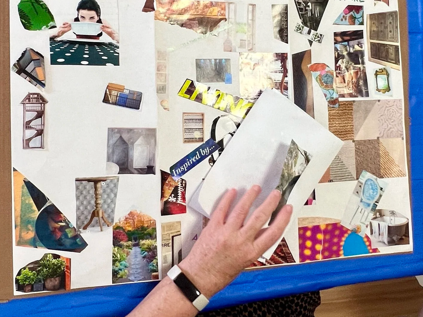 Individual online collage coaching workshop