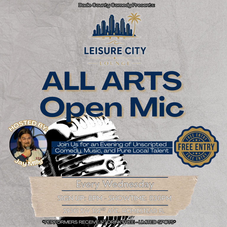 All Arts Show at Leisure City Lounge