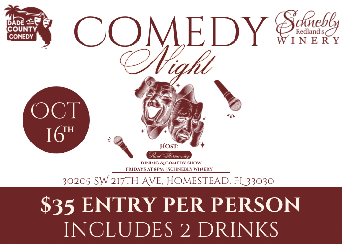 Comedy Night at Schnebly Winery