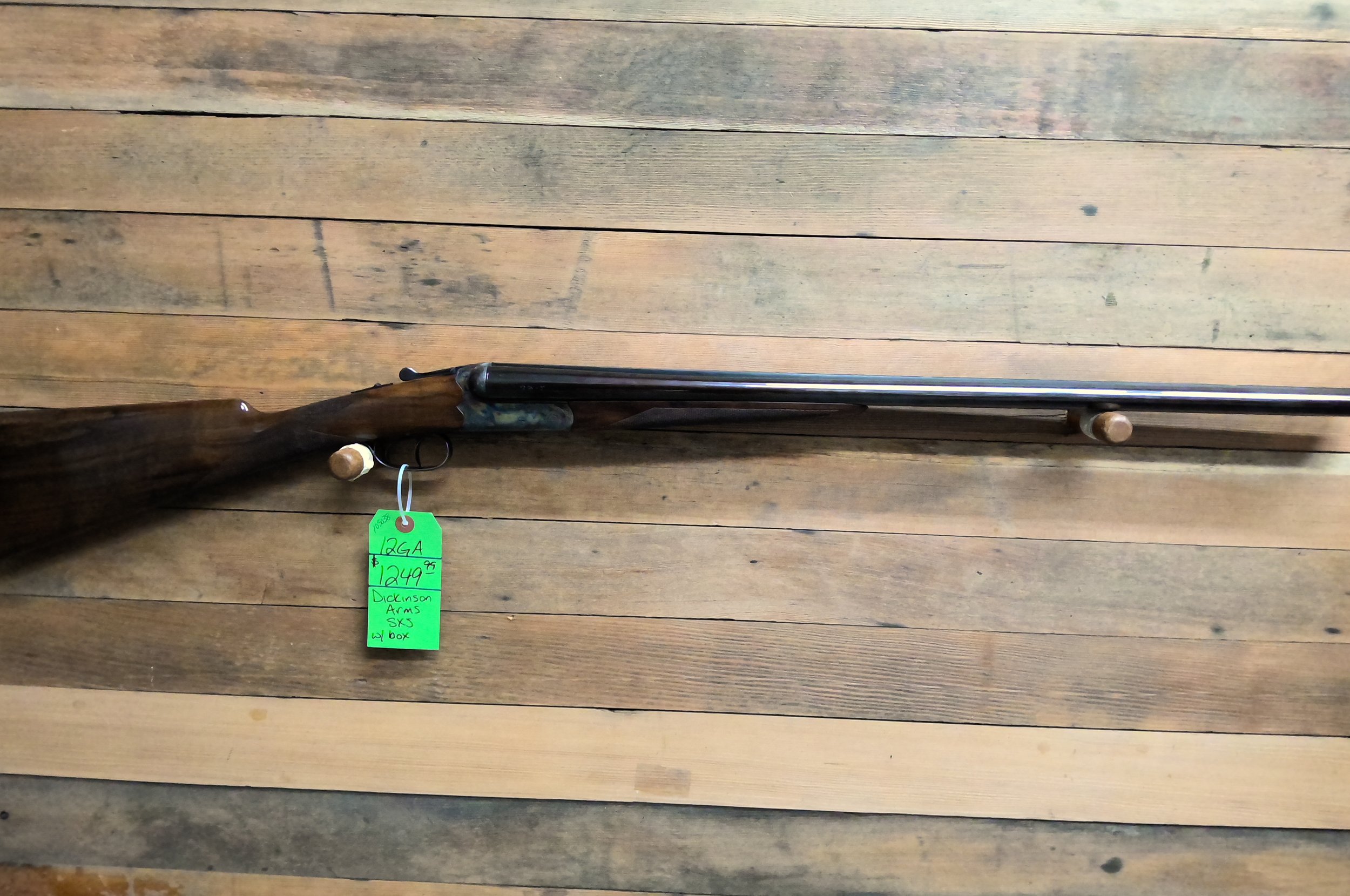 DICKINSON ARMS SXS 12GA SHOTGUN