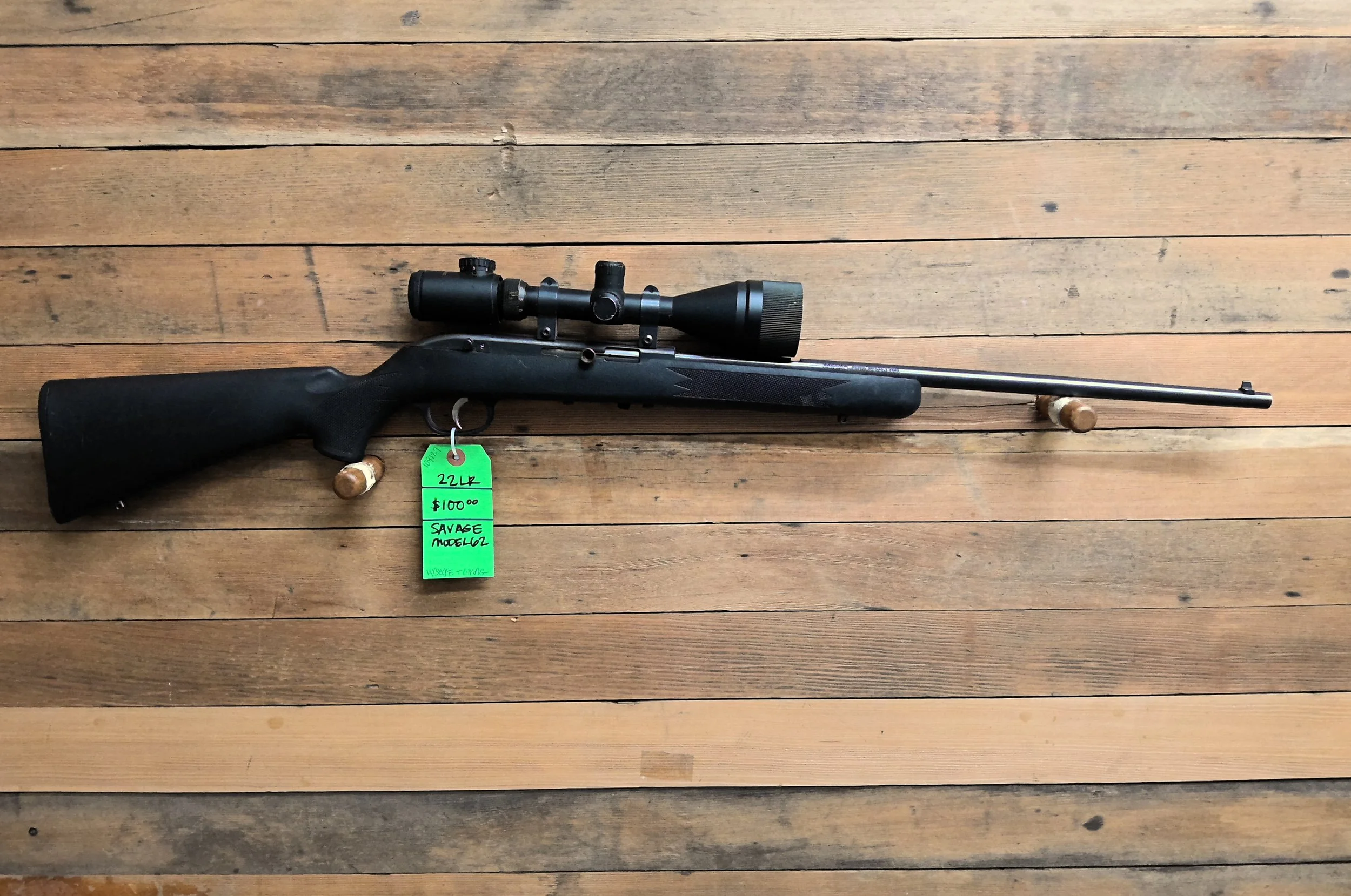SAVAGE MODEL 62 RIFLE 22