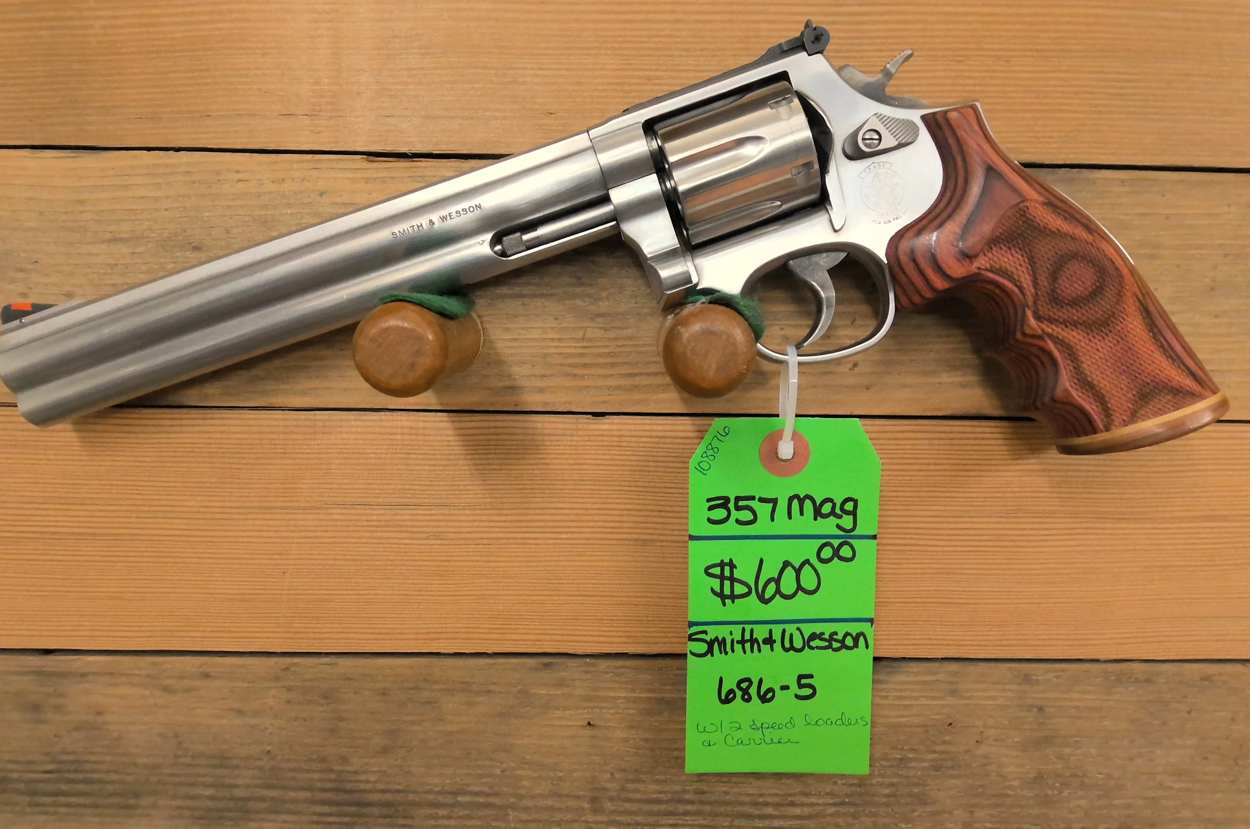 SMITH & WESSON 686-5 357MAG REVOLVER